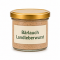 Saisonpause - Grobe Bärlauch-Leberwurst, 160 g