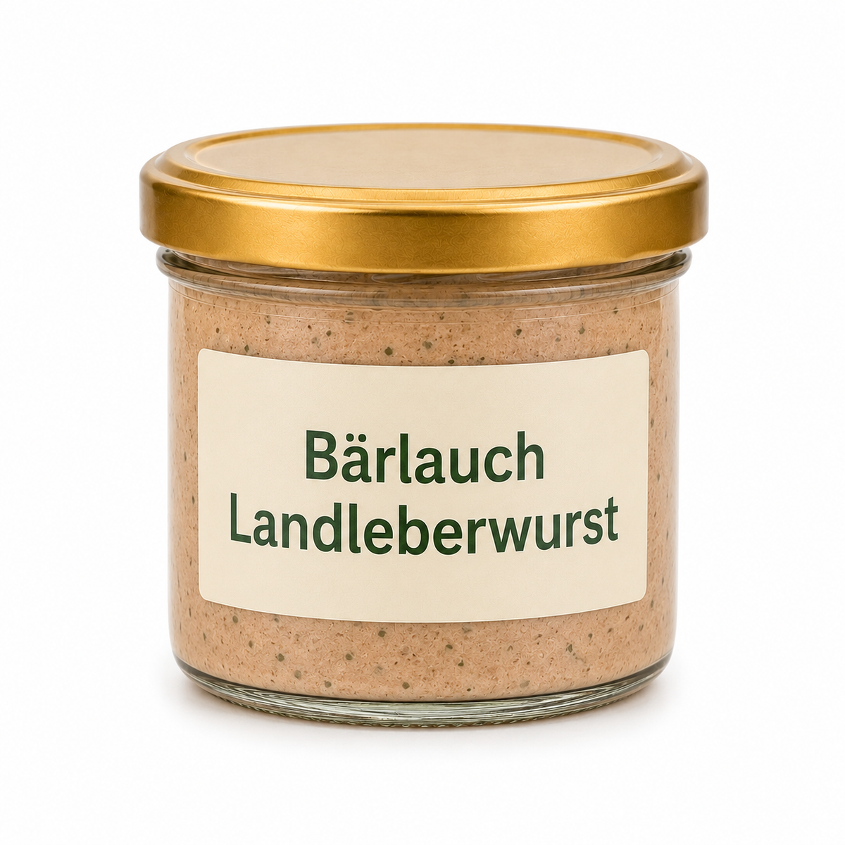 Saisonpause - Grobe Bärlauch-Leberwurst, 160 g
