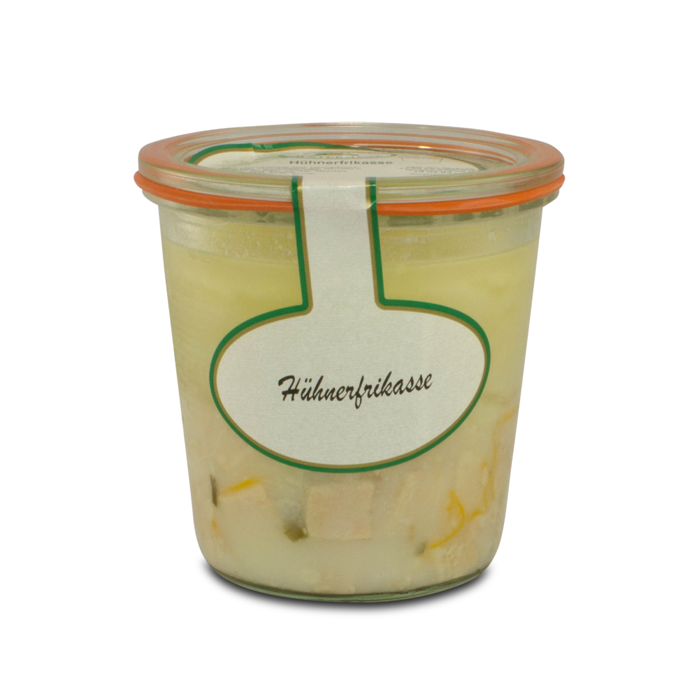 Hühnerfrikassee im Glas aus westfälischer Hofküche (450 g)