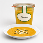 Sämige Kürbissuppe nach Hofküchenart, 450 g
