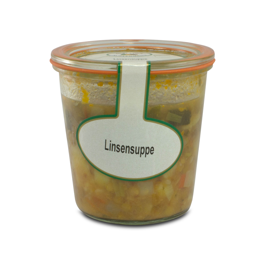 Westfälische Linsensuppe im Glas (430 g)