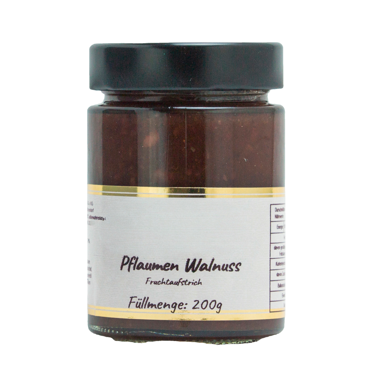 Pflaume-Walnuss-Fruchtaufstrich