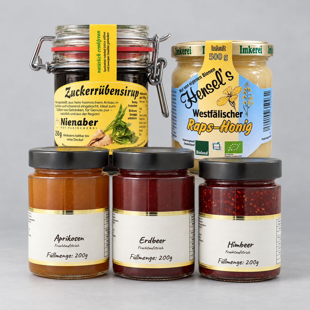 Probierpaket Fruchtaufstriche & Honig