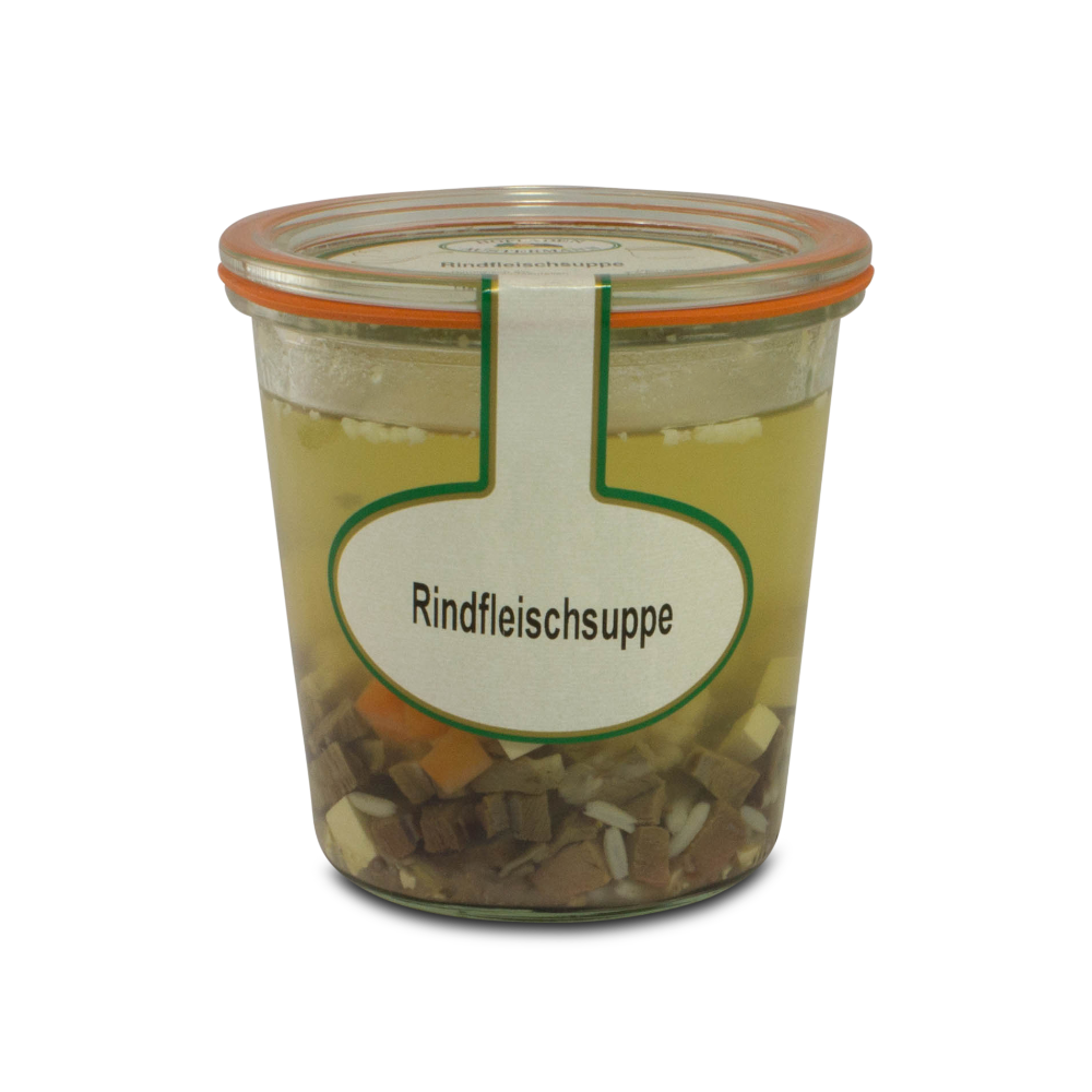 Westfälische Rindfleischsuppe im Glas (440 g)