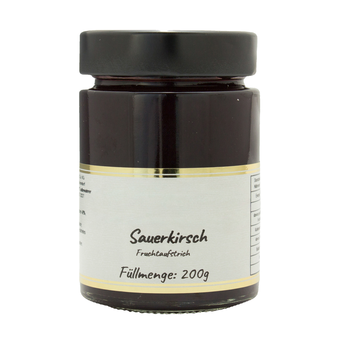 Sauerkirsch-Fruchtaufstrich