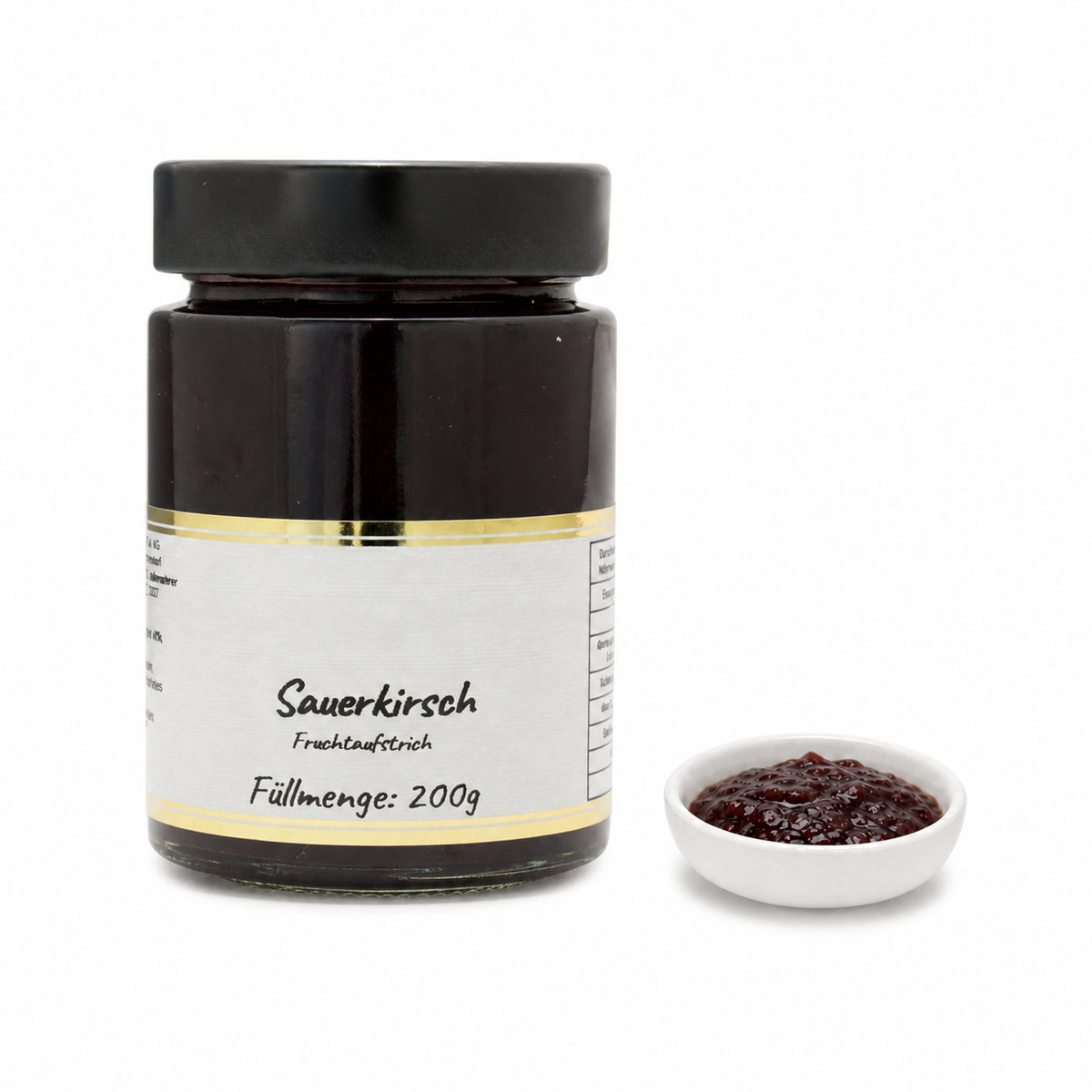 Sauerkirsch-Fruchtaufstrich