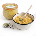 Westfälisches Sauerkraut vegan im Glas, 400 g