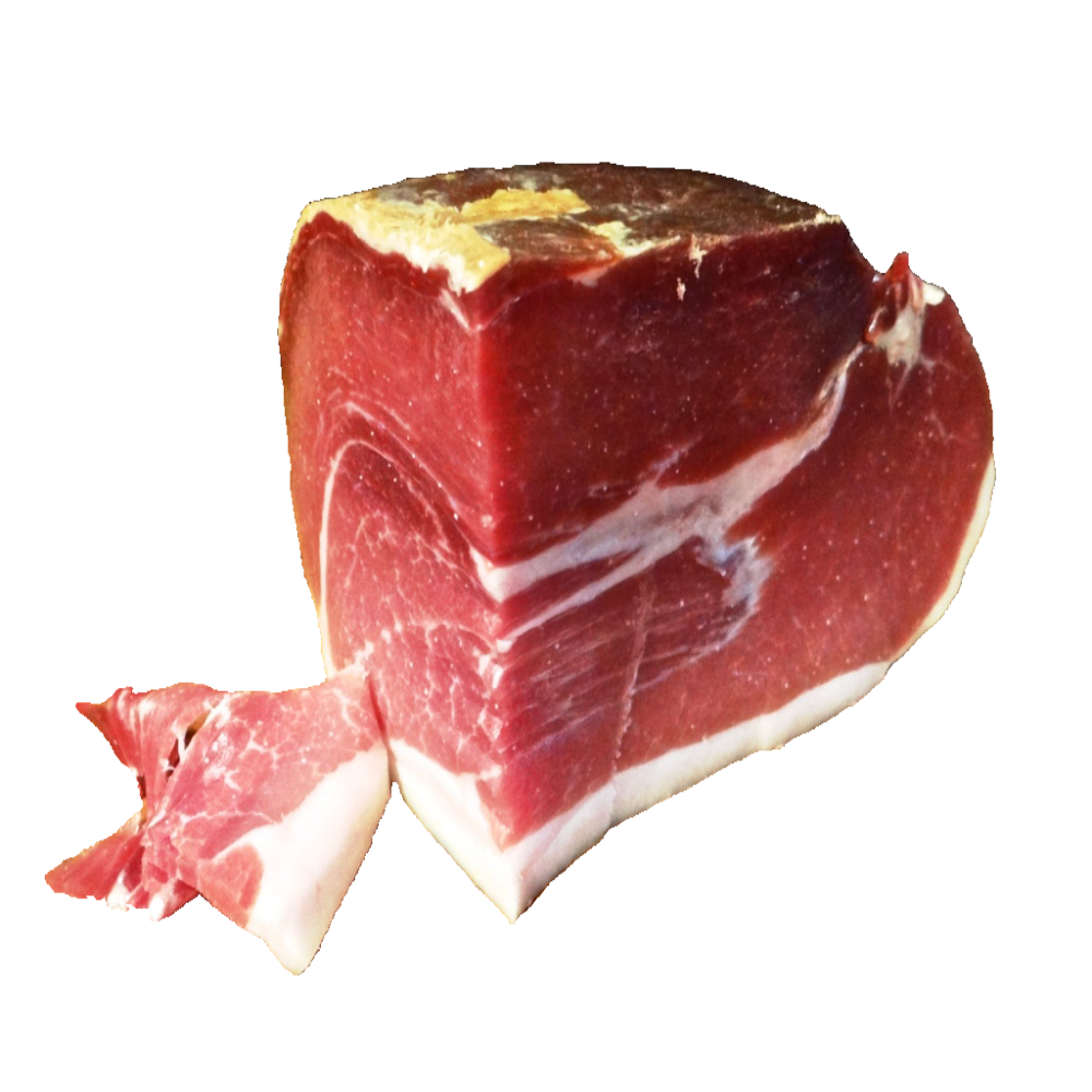 Spanischer Serrano-Schinken am Stück