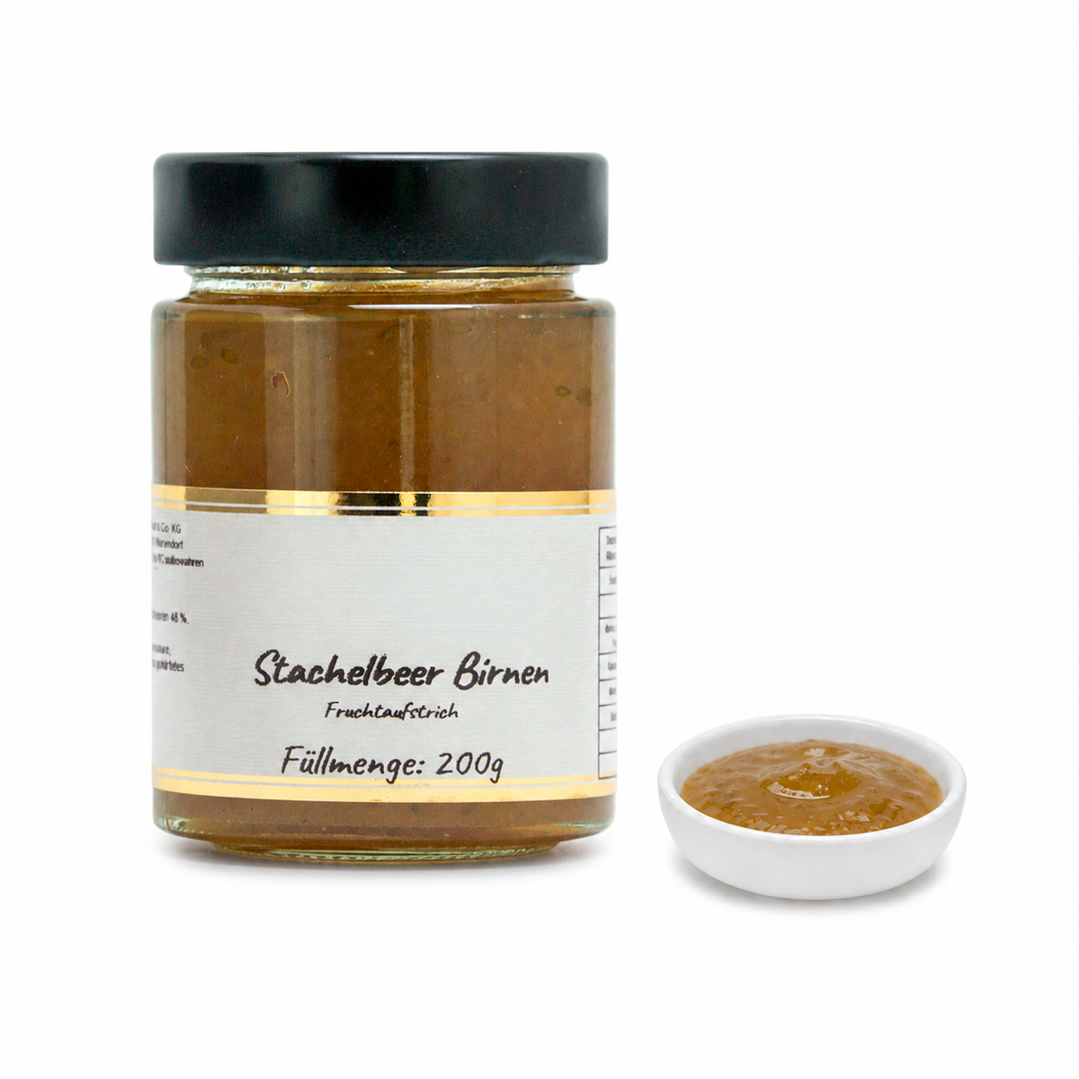 Stachelbeer-Birnen-Fruchtaufstrich