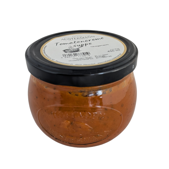 Tomatencremesuppe aus westfälischer Hofküche (450 g Glas)