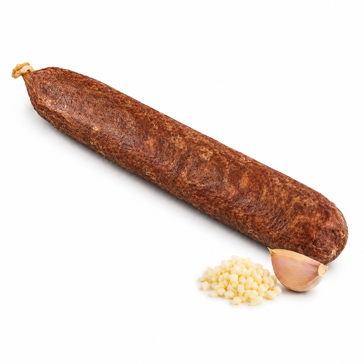 Mettwurst, Knoblauch