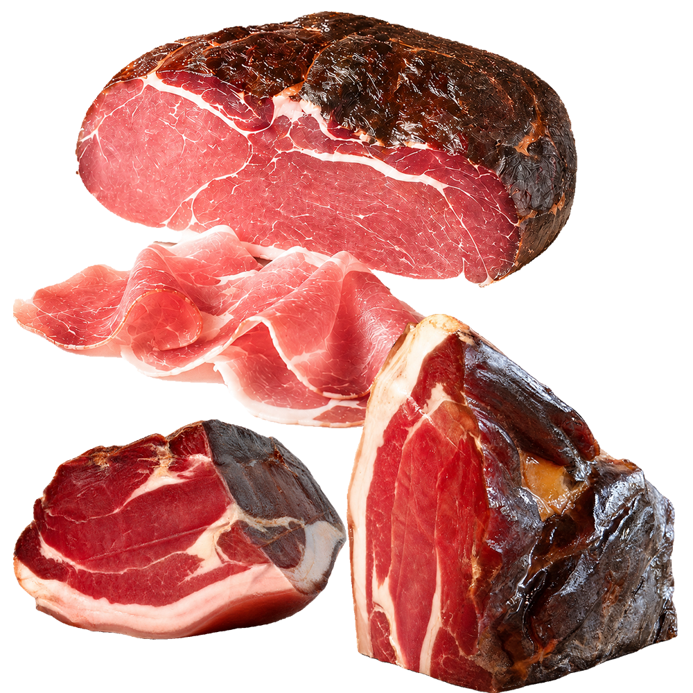 Luftgetrockneter Westfälischer Knochenschinken am Stück (500 g / 1000 g / 1500 g)