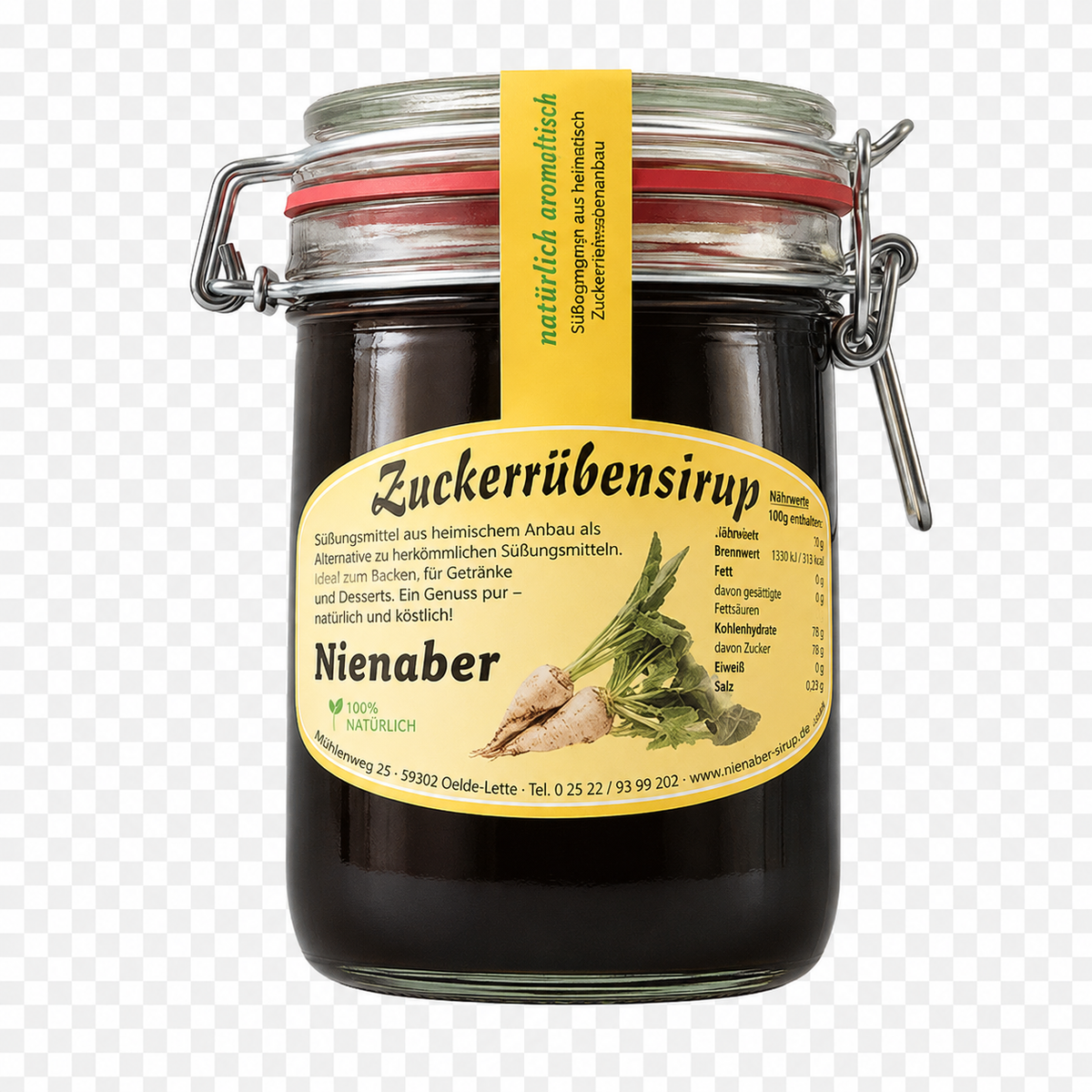 Westfälischer Zuckerrübensirup im Bügelglas