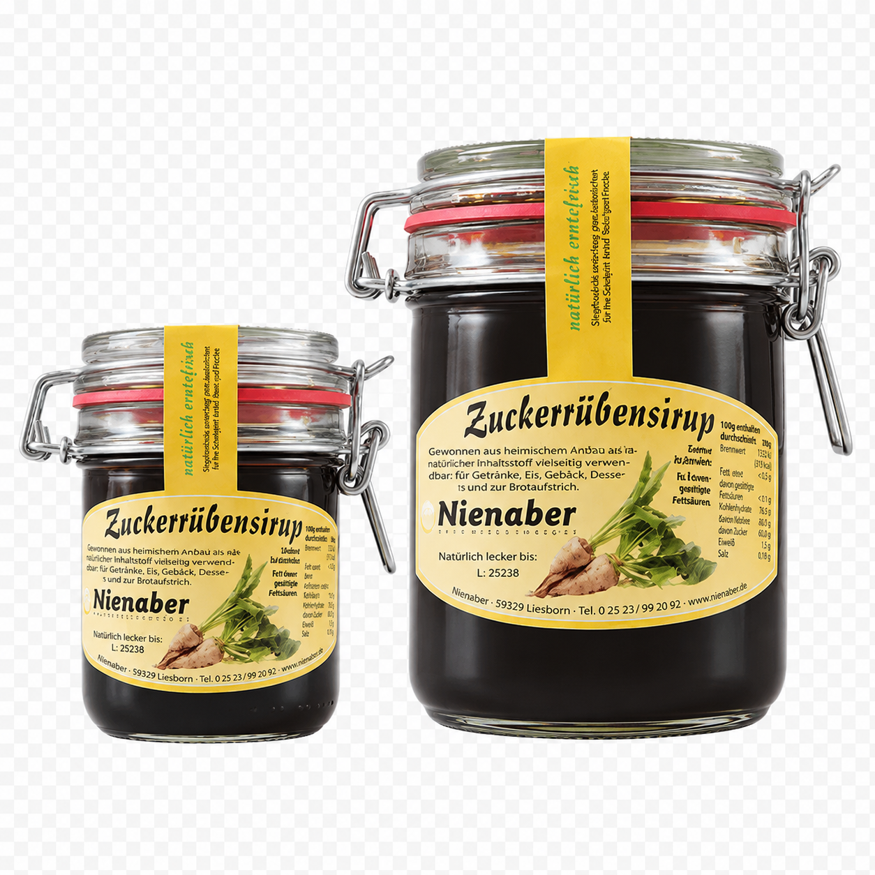 Westfälischer Zuckerrübensirup im Bügelglas, 430 g oder 1000 g
