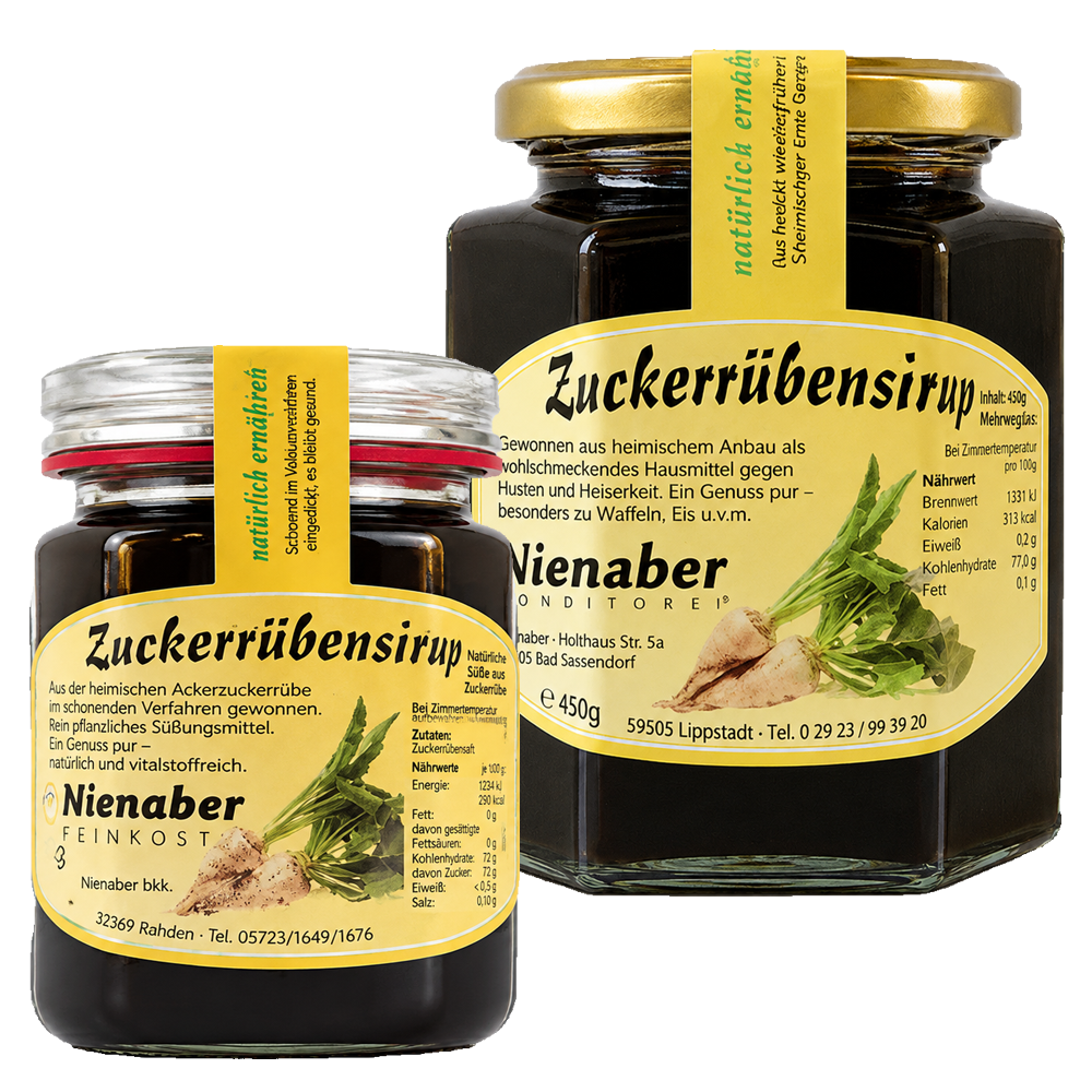 Westfälischer Zuckerrübensirup im Glas 225 g / 500 g