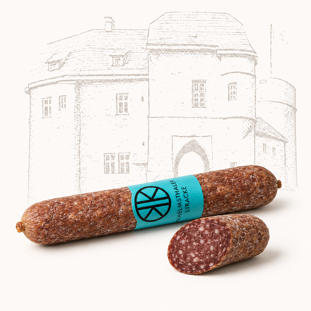 Dicke Wilhelmsthaler Stracke. Ahle Wurst 6 Monate naturgereift