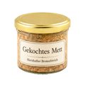 Gekochtes Mett im Glas, 160 g oder 375 g