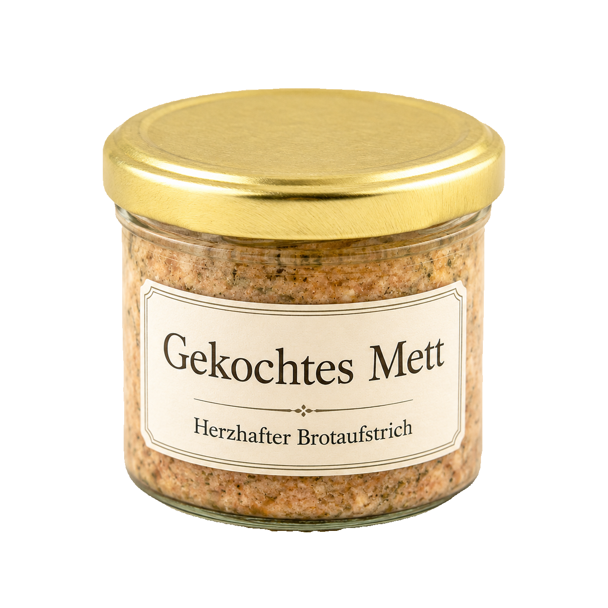 Gekochtes Mett im Glas, 160 g oder 375 g